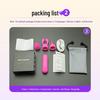 Women's Mini Vibrator with 3 Unique Heads - Available in Multiple Colors