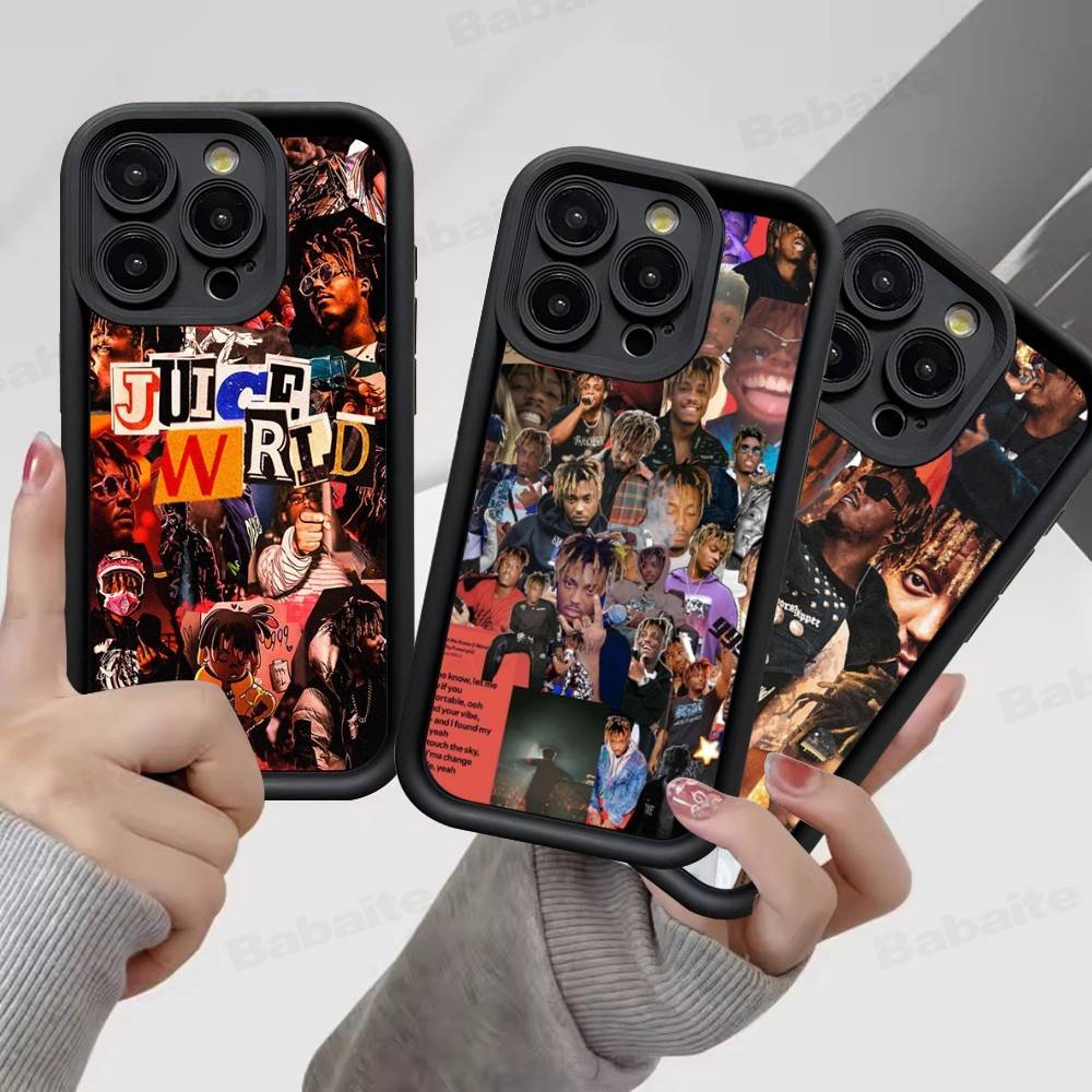Rap Singer J-Juice W-Wrld Phone Case For IPhone 17 16 15 14 13 12 11 Pro Max 16E Plus INS Soft Cover