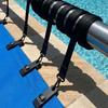 18 Pcs Solar Cover Reel Install Kit Tie Down Straps Clips For Inground Pool Hook Straps Clips Contact Holders Swimming Pool Gear