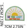 Son Of Jesus Embroidery Cloth Sticker Holiday Costume Decoration Faith Quotes Patch Sticker Flower Letter Embroidery Chapter Ironing