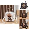 Elegant Crossbody Shoulder Bag For Women In Vintage Style With Cozy Cotton Lining Ideal For Everyday Use