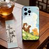 Cute cartoon Boonie Bears Phone Case For iPhone 17,16,15,14,13,12,11 Plus,Pro Max,XS,Soft Silicone Black Cover