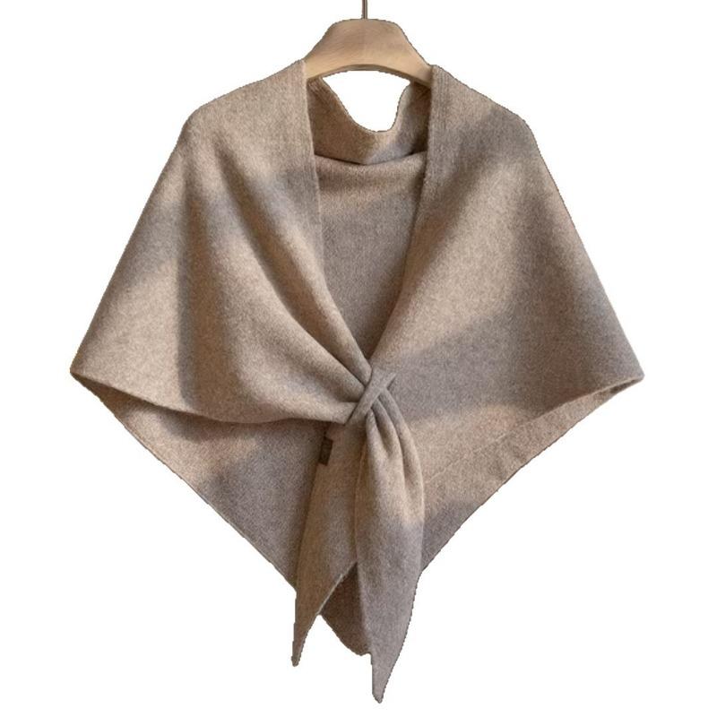 Women S Lazy Warm Triangular Scarf Multi Color Soft Shawl