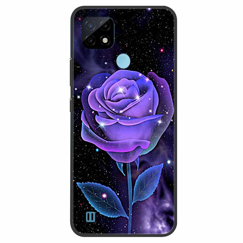 Pro Realme C21 Pouzdro Nárazuvzdorné Měkký silikon TPU Zadní kryt Pro Realme C31 C21Y C25S C25 Pouzdra na telefony Realme C21 C31 Roztomilý kreslený