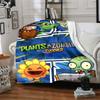 Plants Vs. Zombies Blanket Warmthful Decor Perfect for Sofa Office Chair Bedding for All Occasions Modern Ideal Gift for Friends Family Couples Picnic