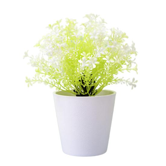 

Необычный искусственный бонсай, декоративный, украшающий пастораль белый