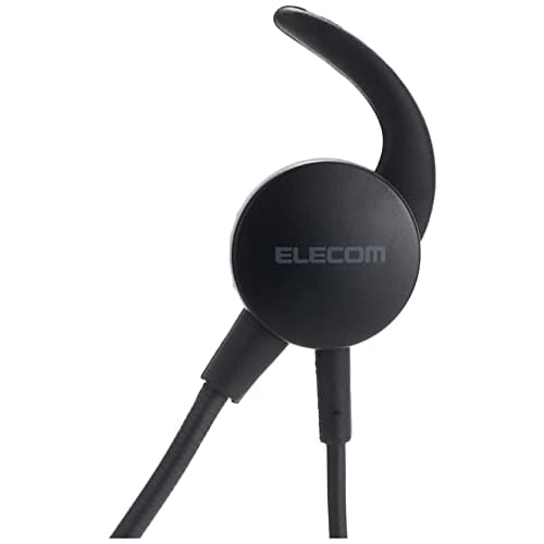 ELECOM Headset with Microphone Arm USB Inner Ear Wired Single Ear Black HS-EP16UBK