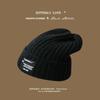 Versatile Wool Hat: Large Circumference, Warm Knitted Winter Hat for Men & Women – Offers Cold Protection and Slimming Effect.