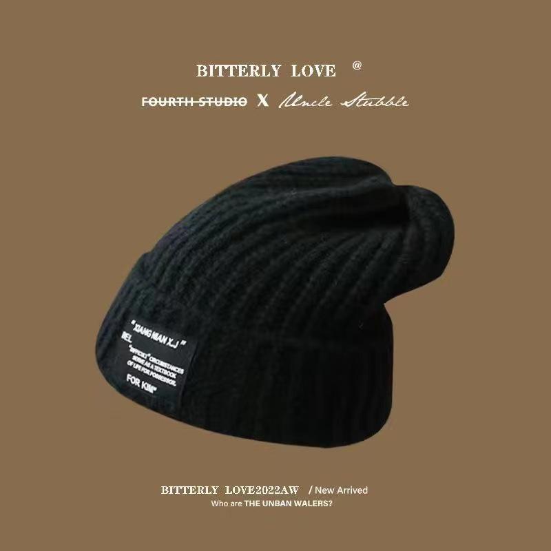 Versatile Wool Hat: Large Circumference, Warm Knitted Winter Hat for Men & Women – Offers Cold Protection and Slimming Effect.