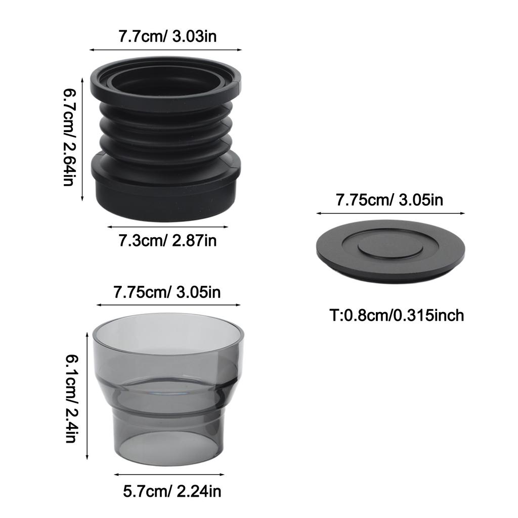 As Pictures Show Coffee Grinder Kit Maintain Coffee Freshness Easily Coffee Grinder Efficient Cleaning Process Silicone Bellows