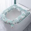 Silicone Foam Printed Toilet Seat Cushion Toilet Seat Cover