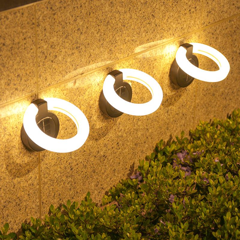 Waterproof Solar Folding Ground Lights for Courtyard, Staircase, and Garden