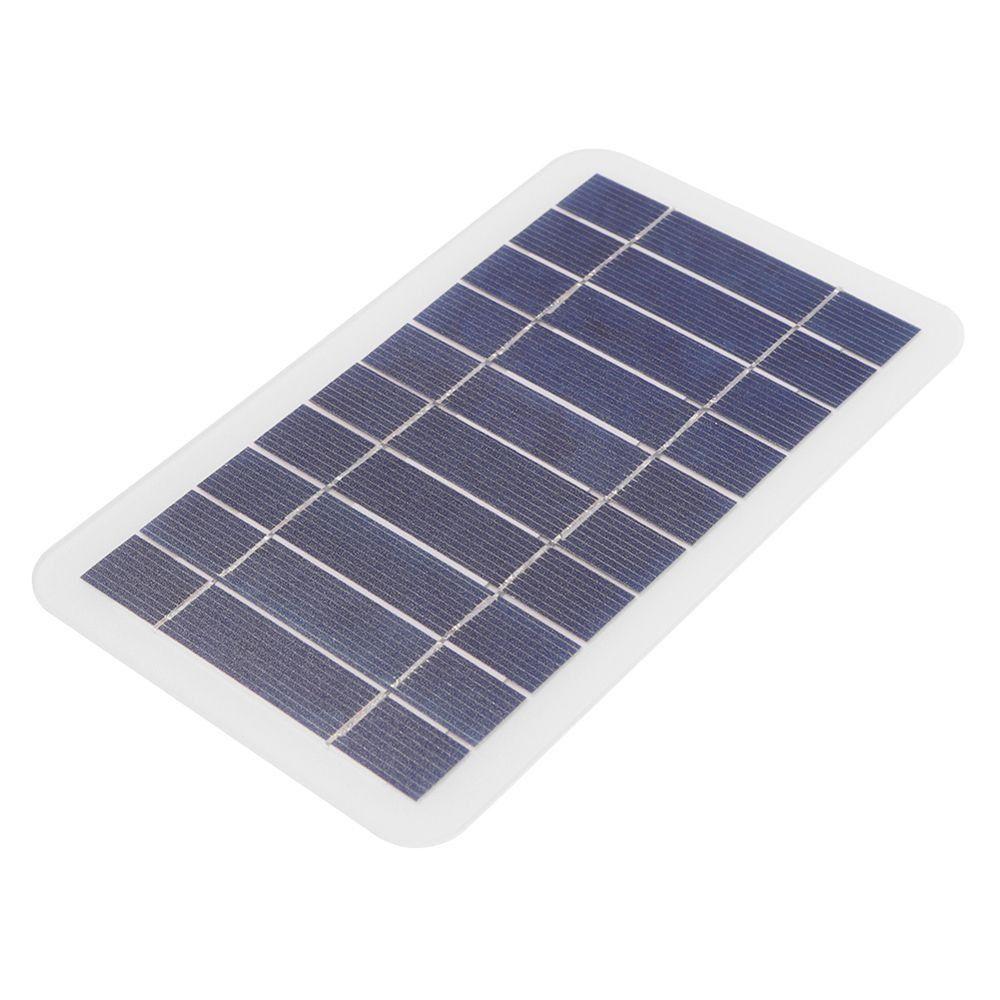 5V 2W USB Solar Charger Panel with USB Output Outdoor Solar Charger  Electric Fan