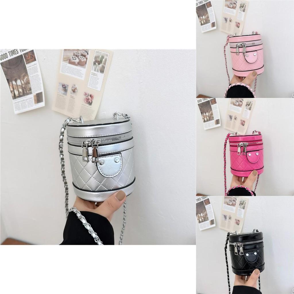 Fashionable Mini Pu Children's Crossbody Bag With Cute Diamond Quilted Design For Kids