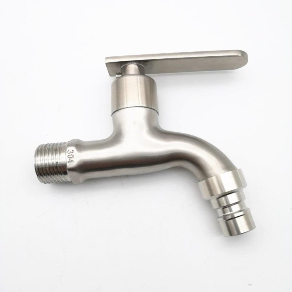 Antifreeze & Explosion Proof Water Faucet Connector 304 Stainless Steel Quick Open Tap  Universal