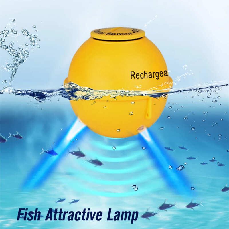 2025 New Portable Professional Sounder Wireless Cell Phone Sonar Fish Finder Fishing Probe Detector Fishfinder with Dot Matrix