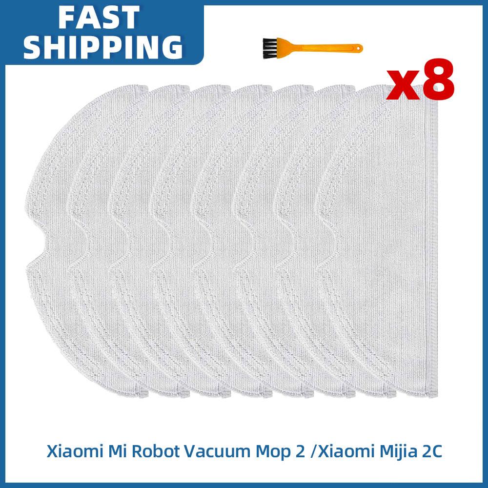Fit For Xiaomi Mijia Mop 2 STYTJ03ZHM / 1C / 1T / 2C Dreame F9 Parts Accessories Main Side Brush Hepa Filter Mop Rag Replacement