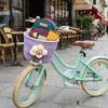 Cesto Manubrio Anteriore per Biciclette Bambini e Bambine Cesto in Corda Morbida Intrecciata Cesto Triciclo per Scuola, Esterno, Ciclismo