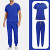 Mens' Comfortable And Casual Solid Color Short Sleeved Pants Protective Suit Set