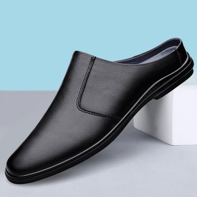 Mocassini da Uomo in Pelle Pantofole Scarpe Casual da Esterno