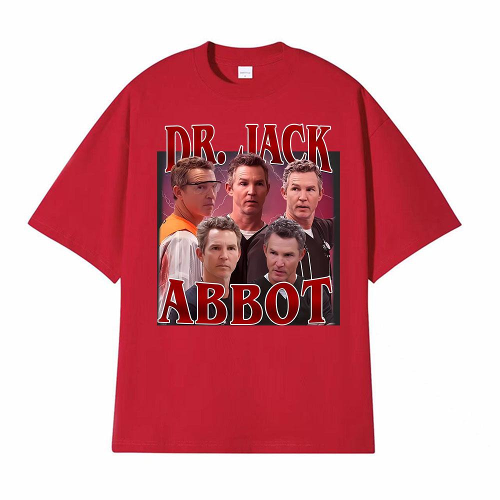 

Funny Dr Jack Abbot Shawn Hatosy Graphic Tshirt Mens Clothing Harajuku Vintage Cozy T Shirt Cotton Loose Oversized Tshirts S