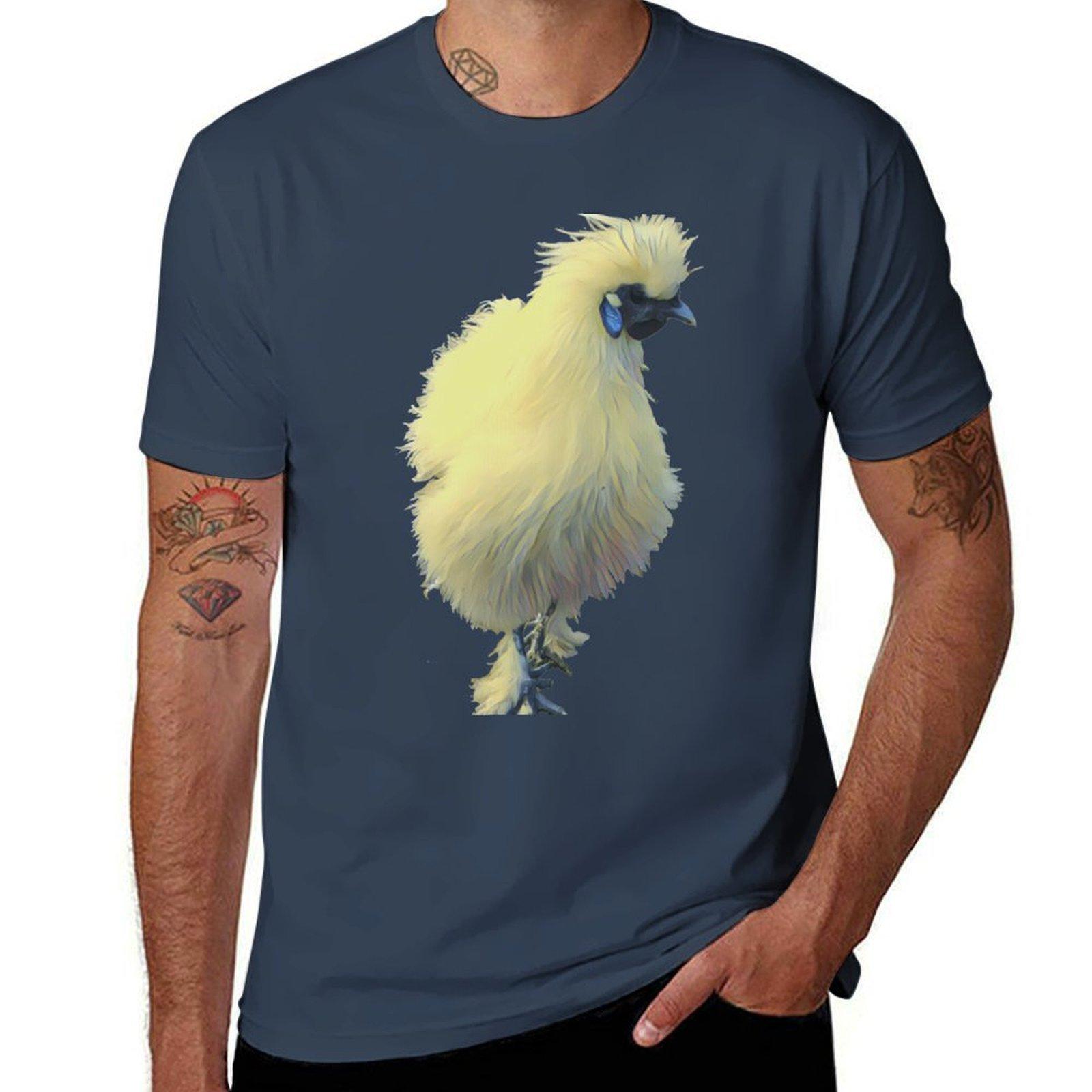 

Silkie TShirt Novelty Print Casual Tee Shirt S