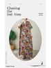 2024 Summer V-Neck Cotton & Linen Loose Retro Beach Dress for Women - Plus Size, Slimming, Long Robe Style