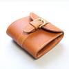 Belted Wallet Original Tochigi Leather Made in Japan Genuine Leather Chocolate [Porco Rosso] [sokunou]