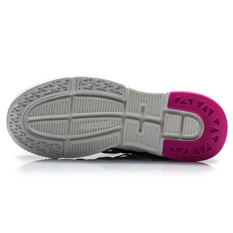 Li Ning Lekkie Klasyczne Buty Casualowe Damskie Sneakersy Szampańsko-Białe AGCQ188-1