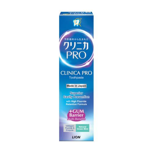 

Clinica PRO plus Periodontal Barrier Toothpaste, 95g, Natural Green Mint, Prevents Periodontal Disease, Contains High Concentration Fluoride (1450 ppm