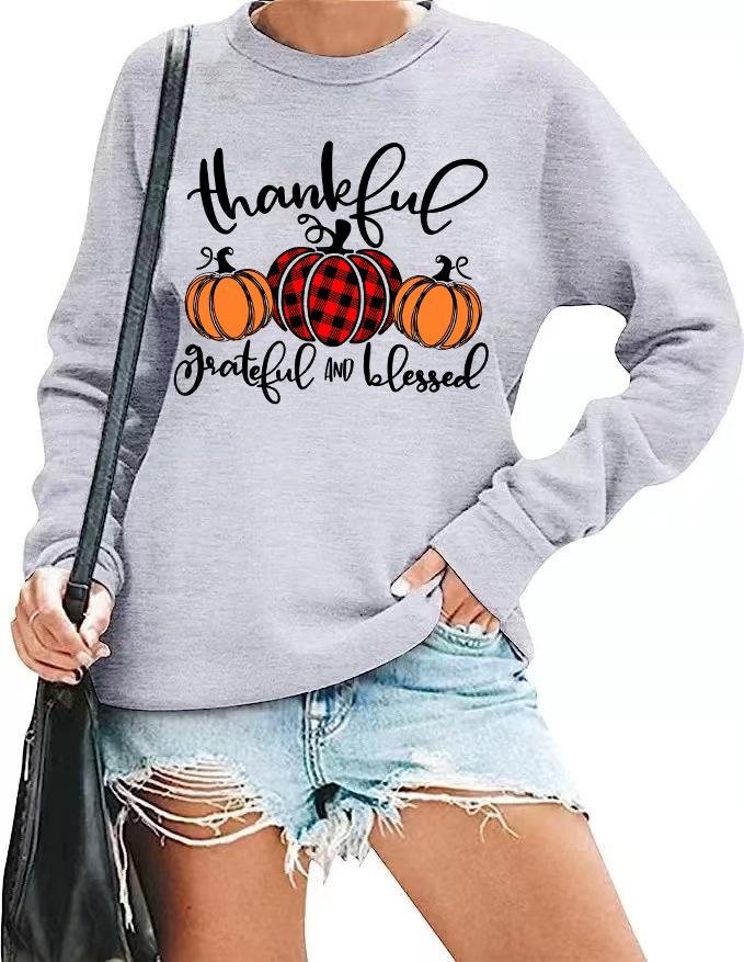 

Унисекс свитшот с принтом тыквы на Хэллоуин из имитации хлопка 3XL