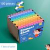 50/100 PCS Dust-Free Chalk for School Use Colorful Bright Chalk Perfect for Blackboard Kid Art School Office Supplies Stationery