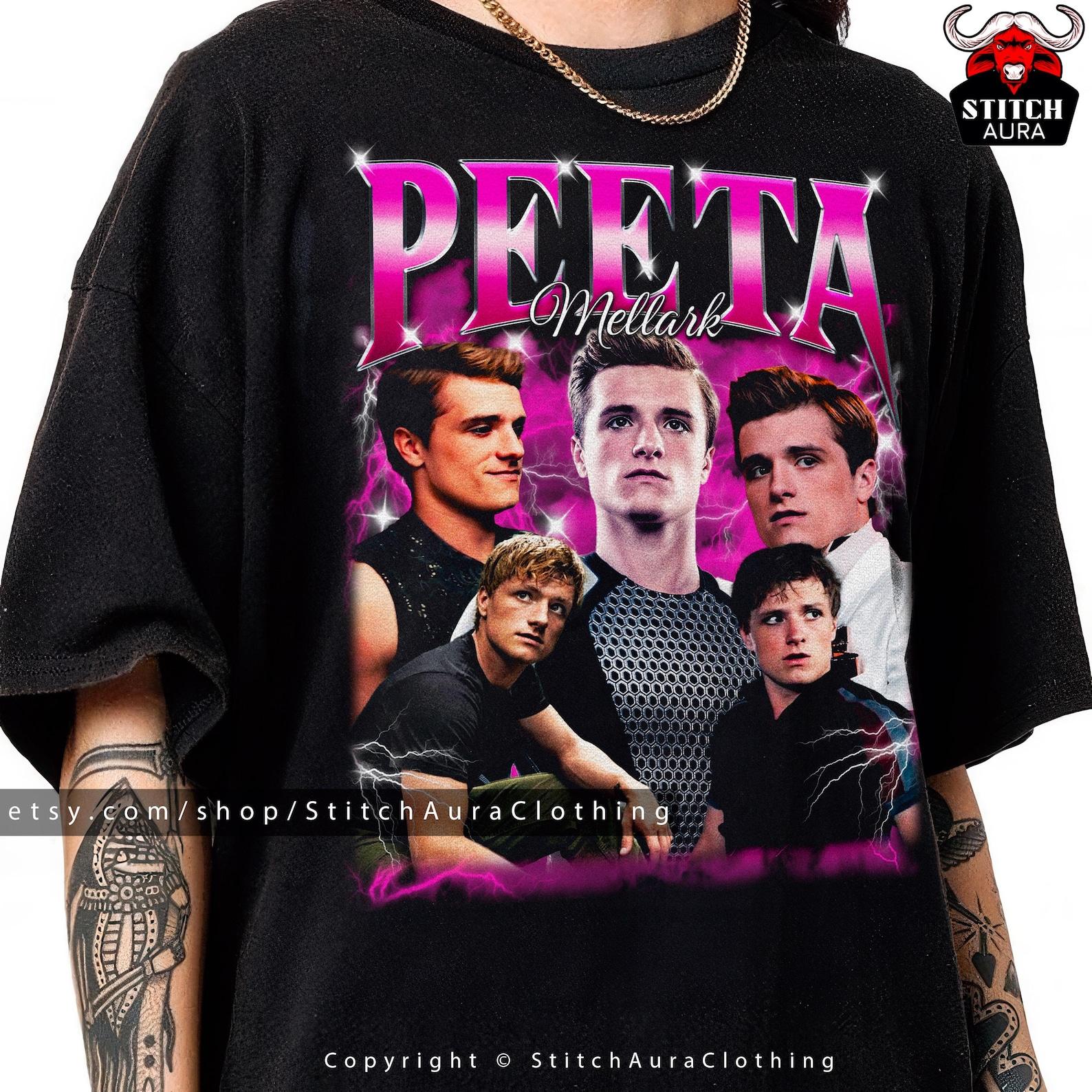 Peeta Melark Bootleg Shirt Gift For Fans,Vintage Peeta Mellark Tee For Woman,Peeta Mellark Homage Tshirt For Man,Retro 90s Sweater Merch 4XL