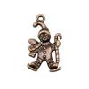 Snowmen Charms Snowflake Pendants For Winter Christmas Themed Jewelry