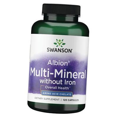 Multi-minerals Without Iron, Albion Multi-Mineral Without Iron, 120 Caps (36280092)