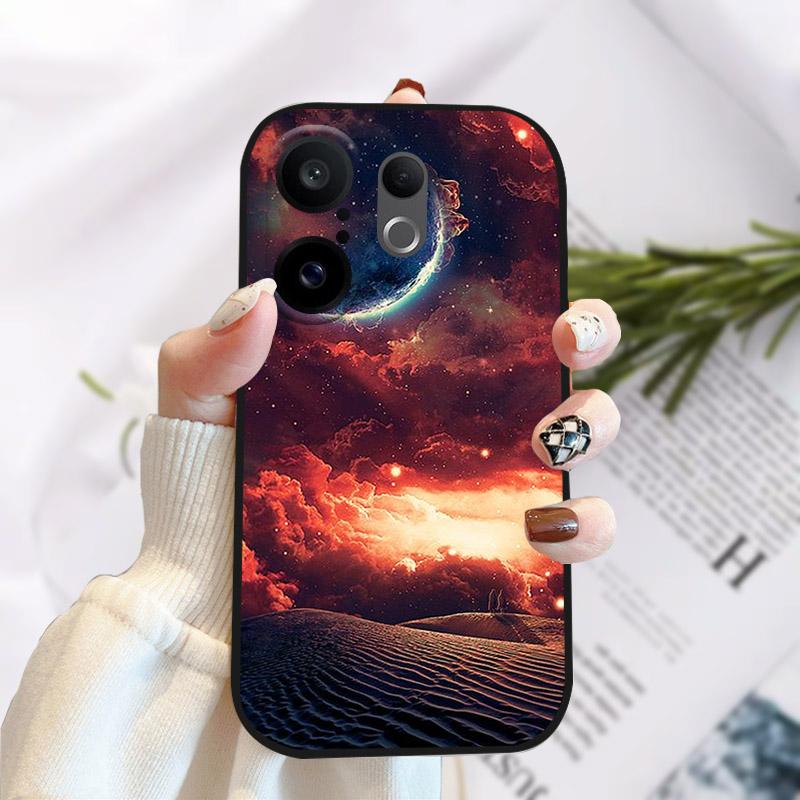 Case For Vivo X200 FE Phone Cover Stylish Painting Soft TPU Silicone Case For VIVO S30 Pro Mini Shockproof Bumper Funda X200FE