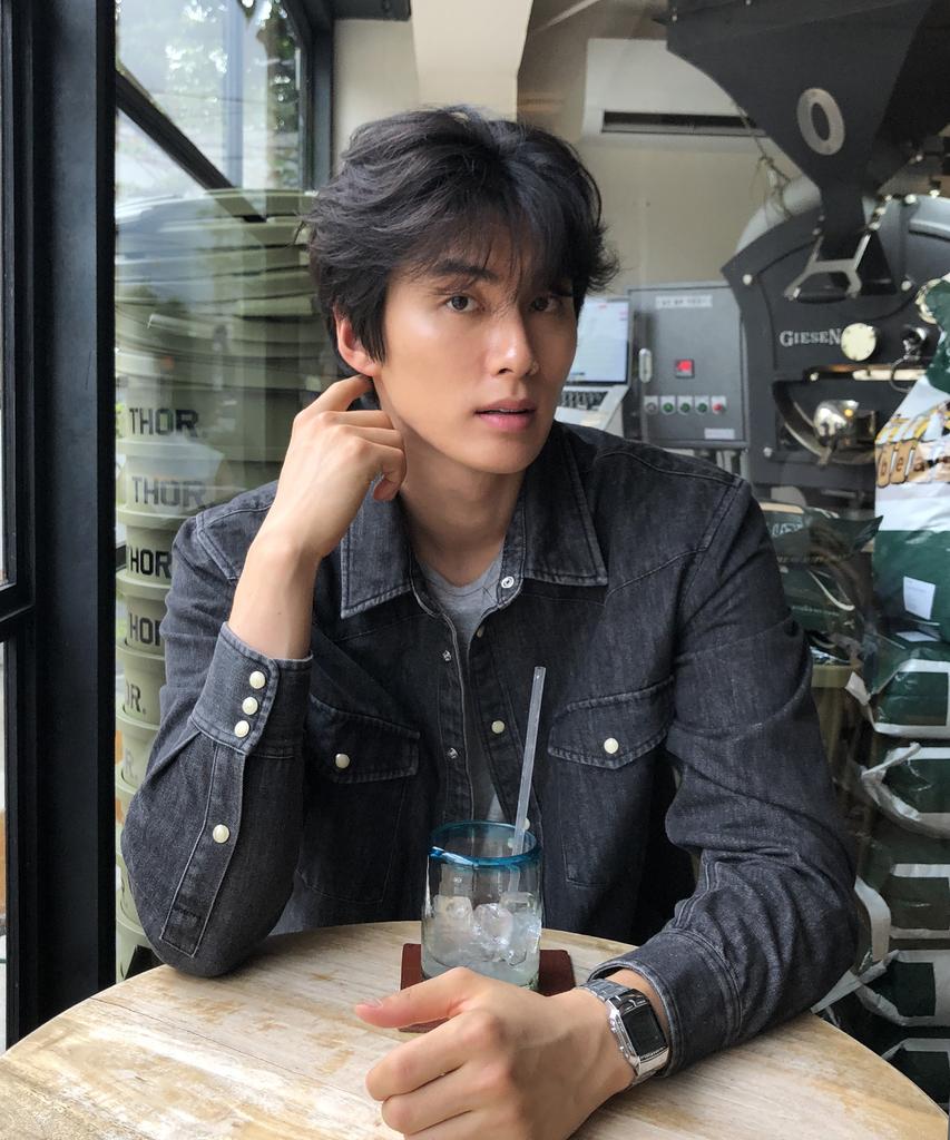 THEY Western Denim Shirt_Black