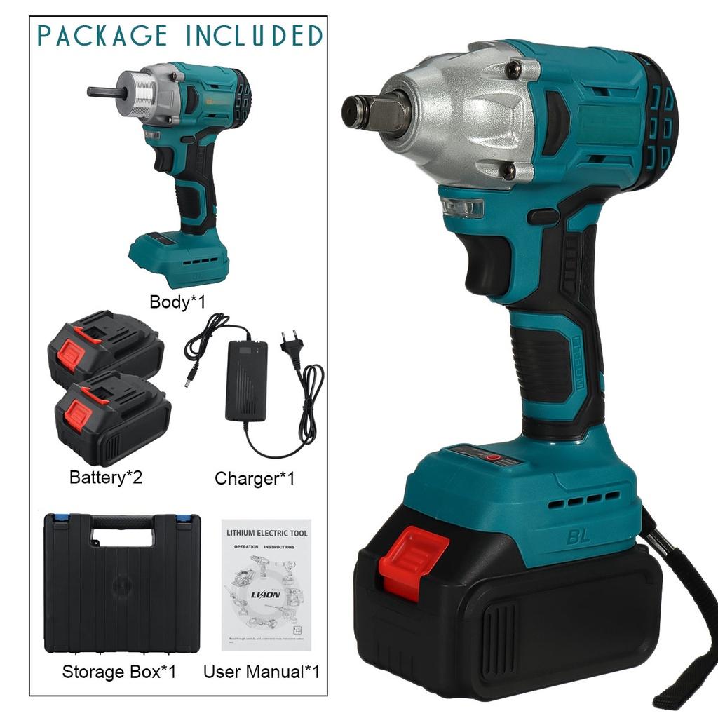 1000W 22980 mAh Cordless Concrete Vibrator Remove Air Bubbles Vibrate Cement Professional Construction