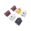 10pcs Door Bolt Exposed Spring Plastic Automatic Button Latch Door Chain Latch For Furniture Hardware