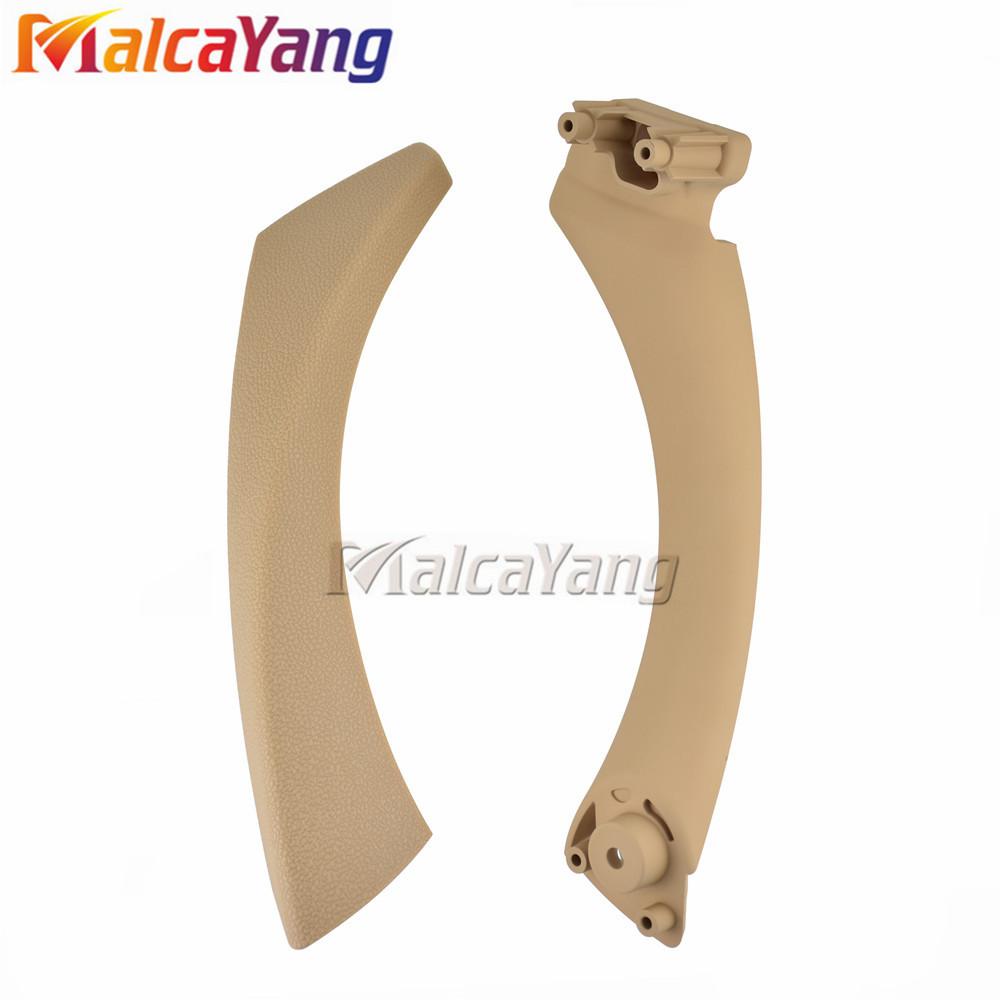 Beige Schwarz Grau Links Rechts Auto Innenraumgriff Innentür Armlehnenverkleidung Ziehverkleidung Abdeckung Für BMW 3er Serie E90 E91 328 330