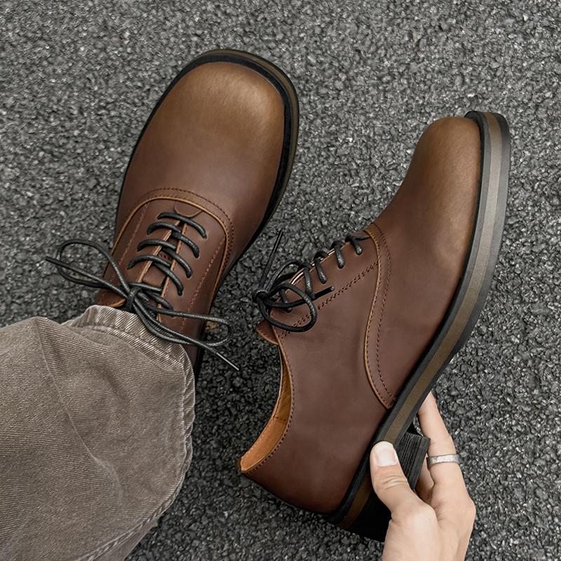 Handmade Classic Oxford Footwear Casual Business Work Shoes Formal Men Shoes Dress Genuine Leather Lace Up Wedding Shoe