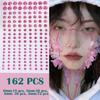 Acrylic Diamond Face & Eyebrow Stickers for Party Makeup and DIY.