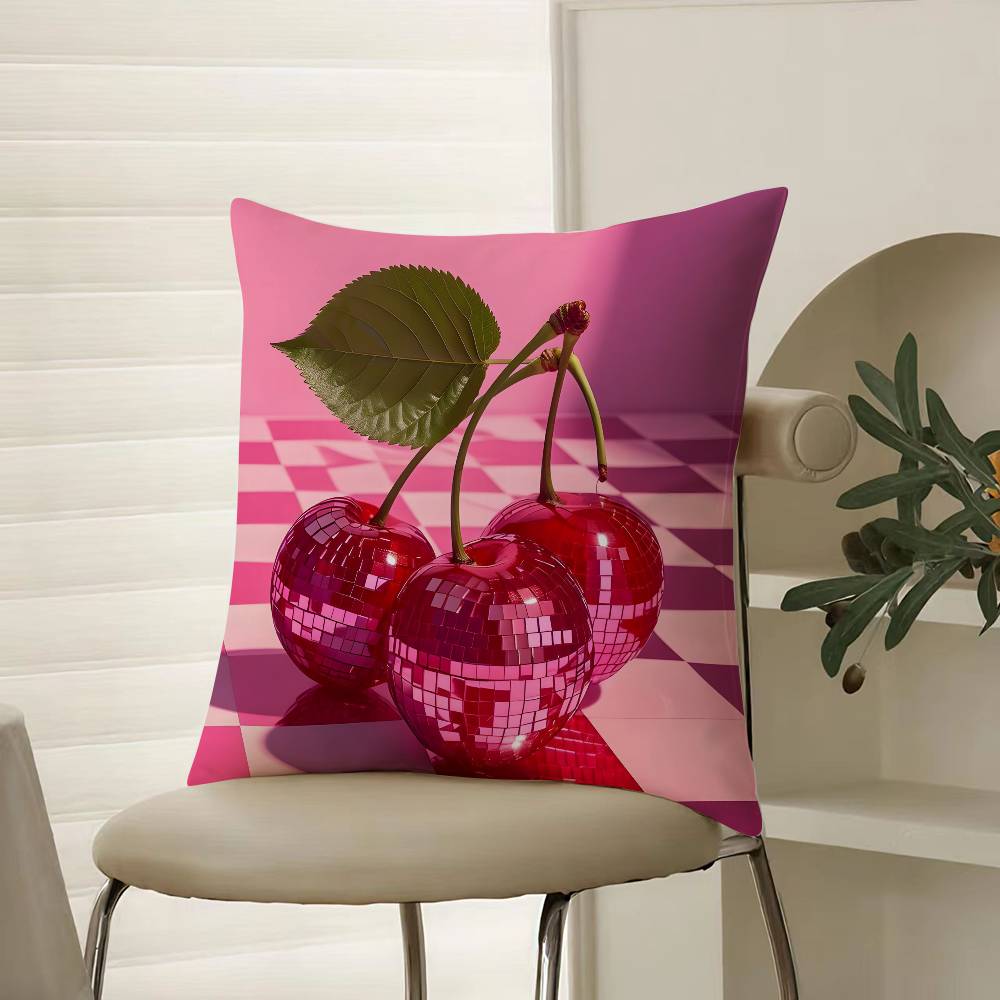 Sweet Millennium Print Kirsh Studio Pillow Case Comfort Sofa Bed Silky Elegant Invisible Zipper Decorative Cushion Cover