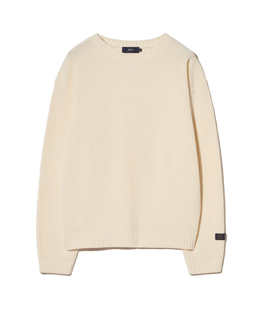 YALE Cozy Round Knit_Ivory