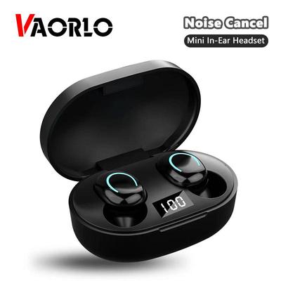 VAORLO X12 Mini In-Ear Wireless Headset Noise Cancel Earphones Digital Display Earbuds For Xiaomi Android Waterproof Stereo Headphone