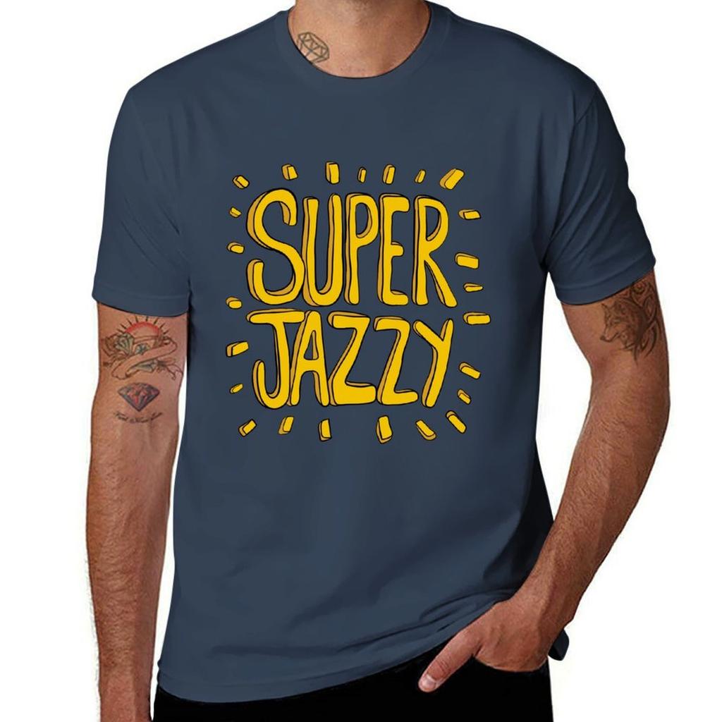 Super Jazzy Tshirt Large Size Short Sleeve Tshirt
