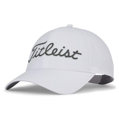 Titleist Players Stay Dry Rain Cap White X Charcoal TH23APSA-10C