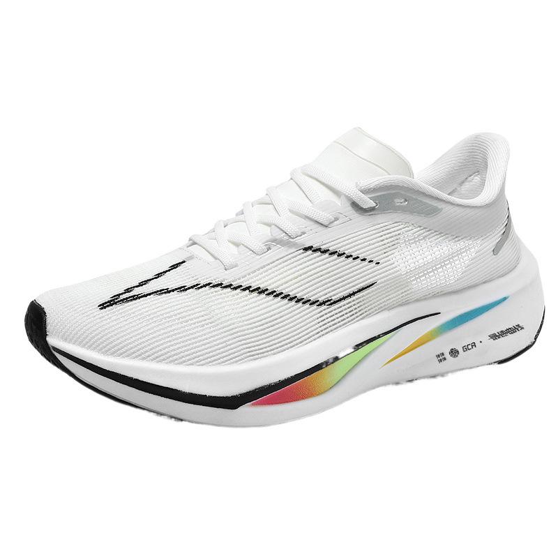 Feidian 4C carbon board ultra-light student junior high school student running shoes male breathable professional racing shock absorption older chil