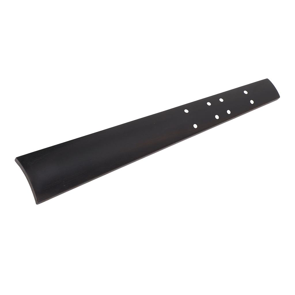 44 Full Size Violin Fingerboard Ebony Wood Violin Fingerboard Replacement Repair Part