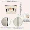 Cartoon Cat, Makeup Bag, Zipper Bag, Storage Bag, Logo Printable, Travel Makeup Bag, Holiday Gift, Lightweight Design, Easy To Store